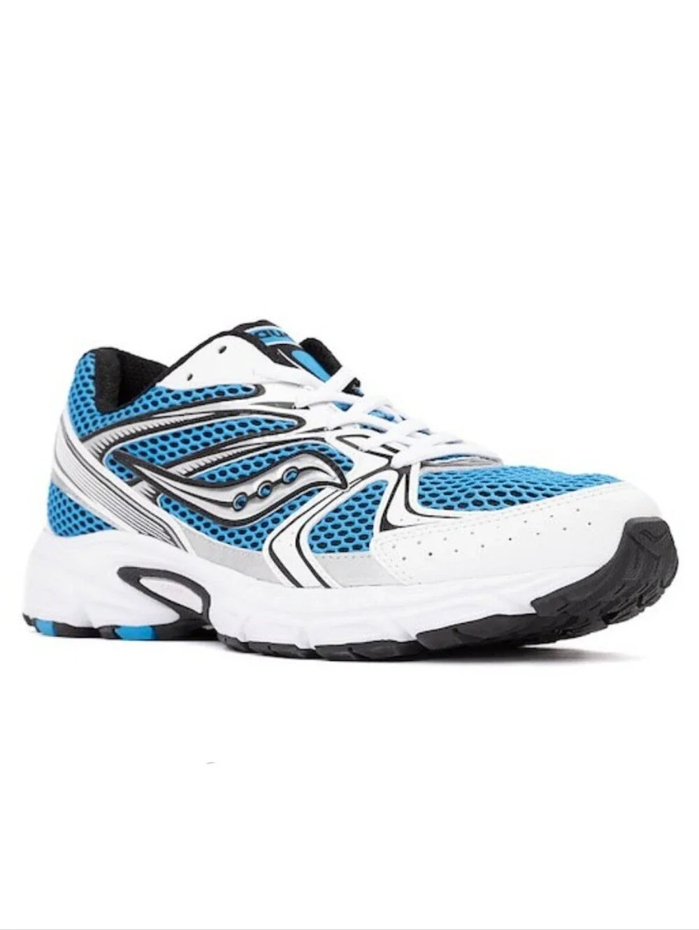 Saucony Grid Ride Millennium White/Diva Blue S70812-27 Low Top Sneaker